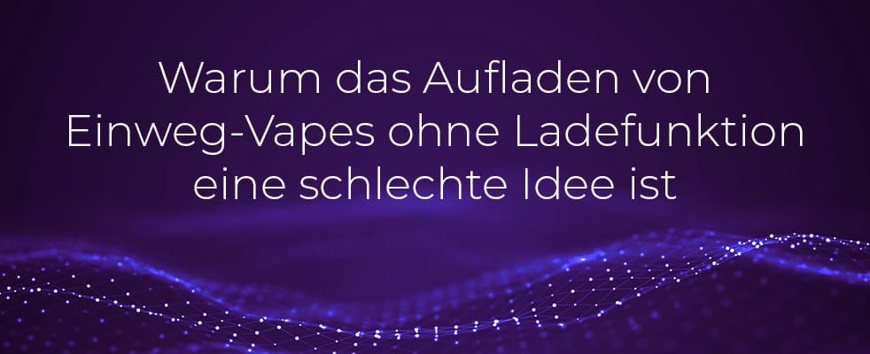 In der unteren Hälfte des Bildes ist ein Netzförmiges Drahtgeflecht mit Lichtpunkten an den Verbindungen. Das Netzmaterial ist wellenförmig ausgelegt und hat einen Blauen Schimmer. Der Hintergrund ist violett mit weißer Aufschrift in der oberen Hälfte. Di