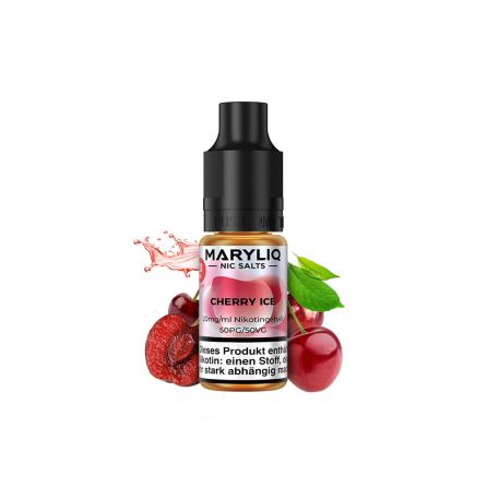 MARYLIQ Nic Salt E-liquid - Cherry Ice
