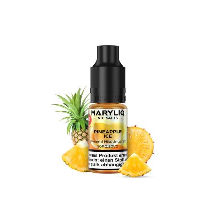 MARYLIQ Nic Salt E-liquid - Pineapple Ice
