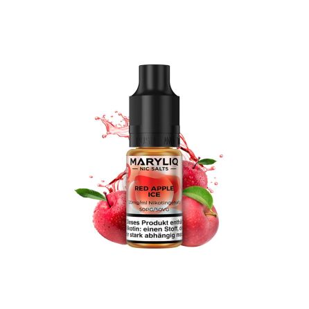 MARYLIQ Nic Salt E-liquid - Red Apple Ice
