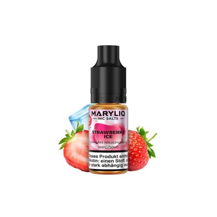 MARYLIQ Nic Salt E-liquid - Strawberry Ice