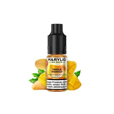 MARYLIQ Nic Salt E-liquid - Triple Mango
